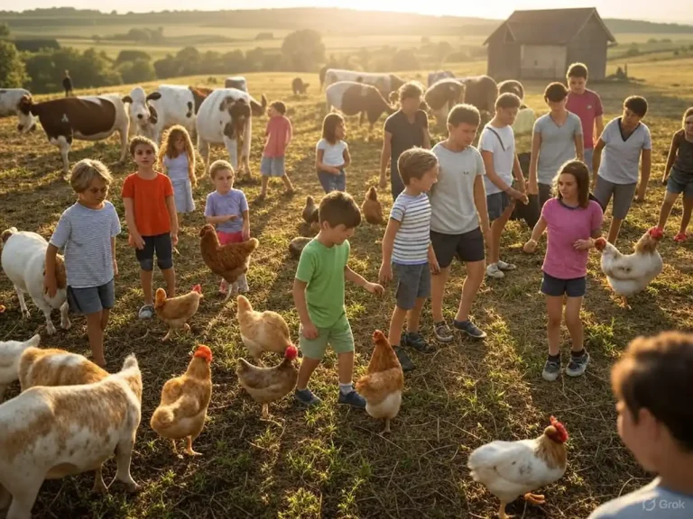 Fermes Pédagogiques en Île-de-France