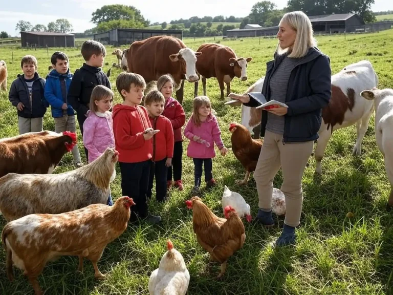Fermes pédagogiques autour de Rennes