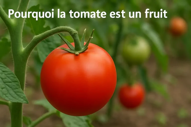 Pourquoi la tomate est un fruit
