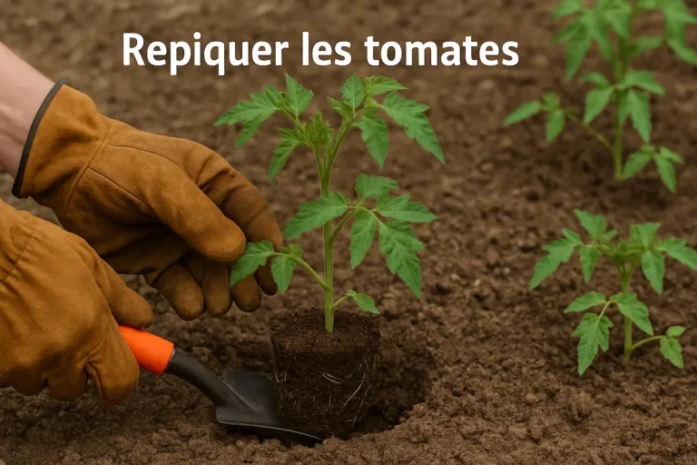 repiquer les tomtaes